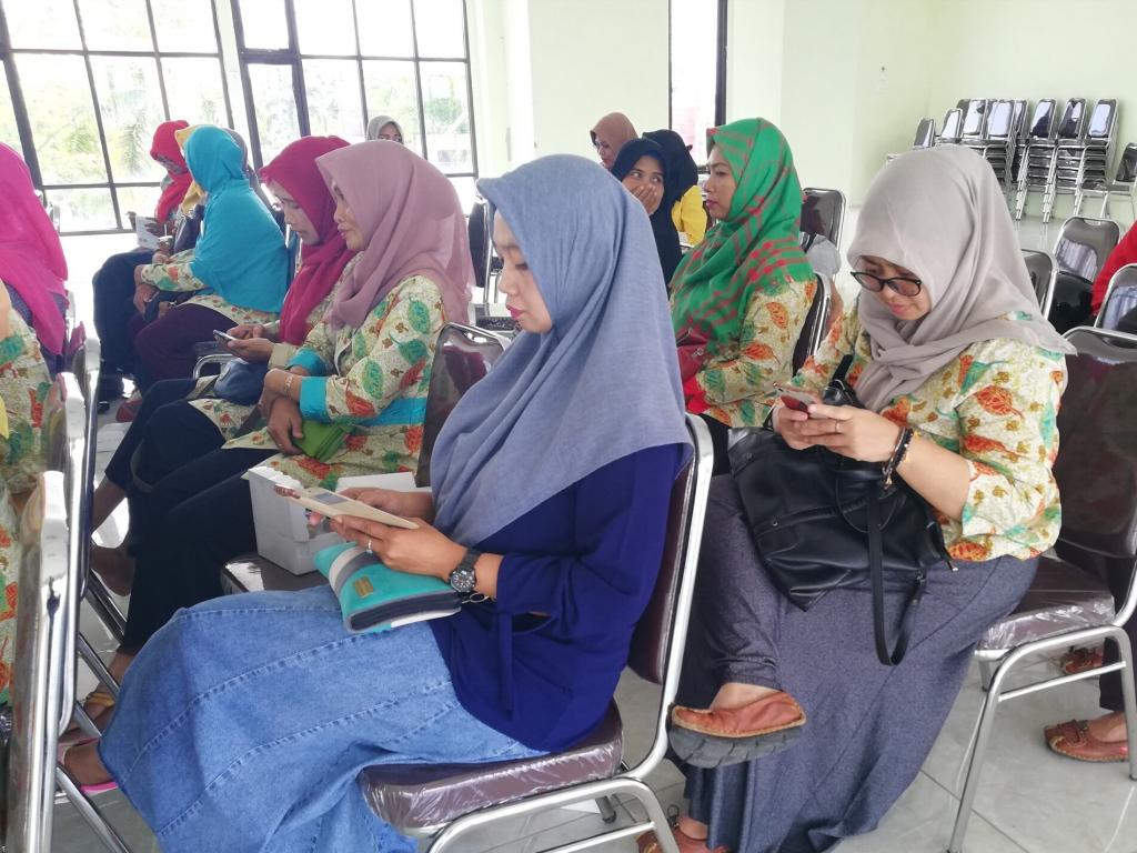 Acara tersebut merupakan agenda rutin anggota IKM, Dinas Perindutrian dan Tenaga Kerja Bojonegoro