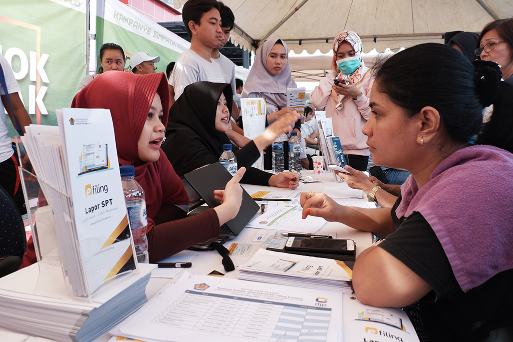 Layanan Pojok Pajak tentang pelaporan SPT Tahunan