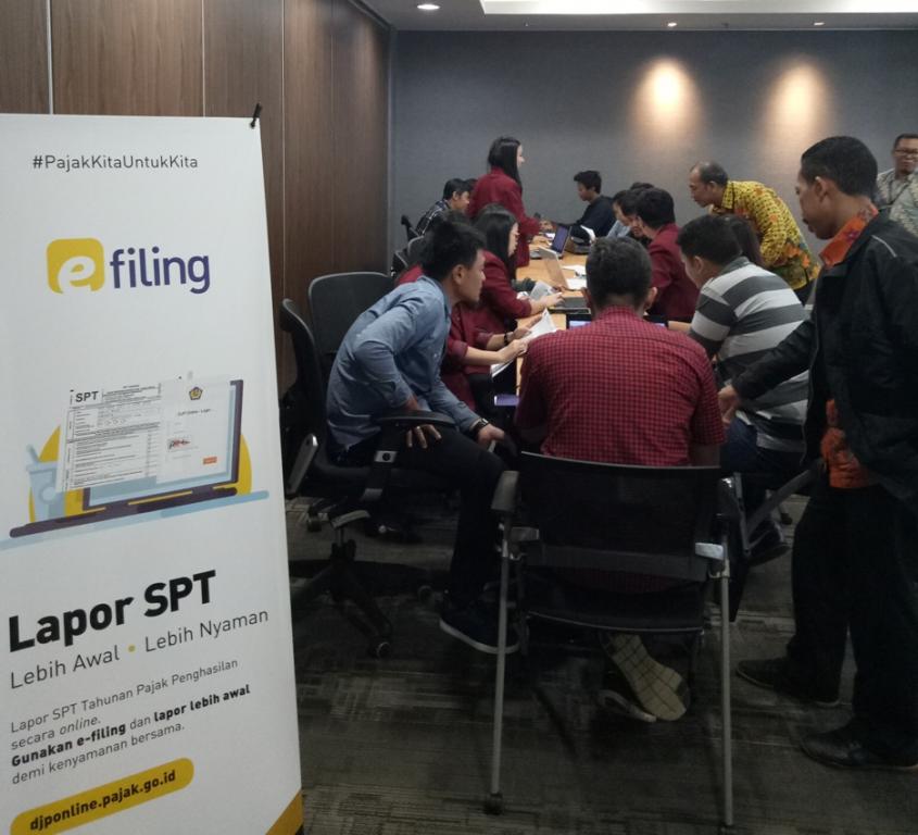 Panduan Pengisian SPT Online bagi Karyawan RCTI oleh Kanwil DJP Jakarta Barat dan KPP Pratama Jakarta Kebon Jeruk Satu