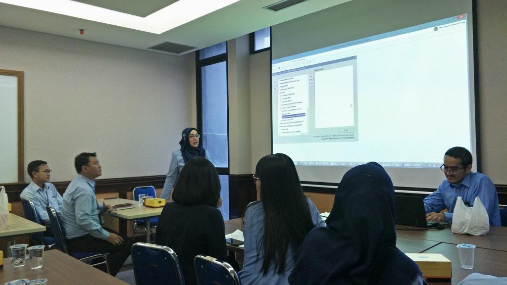 Kepala Subbagian Tata Usaha Direktorat TIP Satri Yanni menutup dan mengevaluasi acara Kelas InTerAKTIP