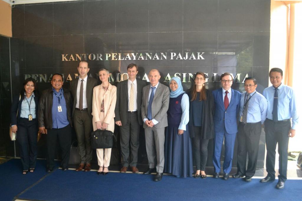 Kunjungan Otoritas Pajak Perancis ke KPP PMA Lima