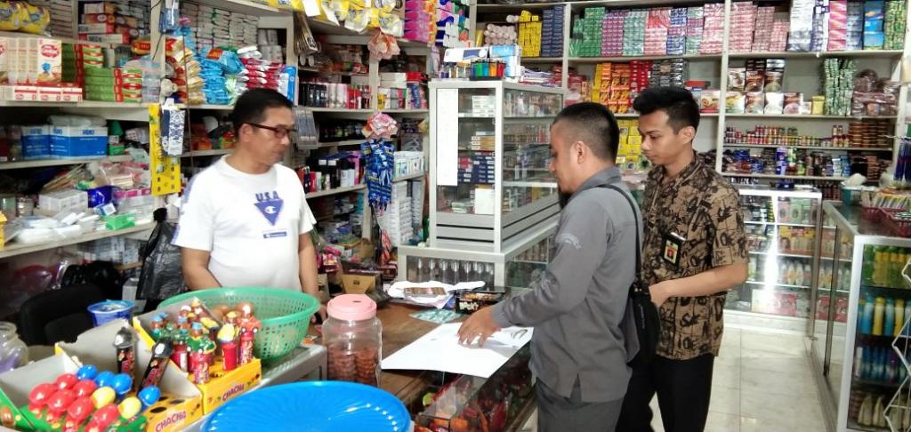 Soalisasi Langsung ke WP UMKM Pelaku Bisnis Toko Kelontong di Maba