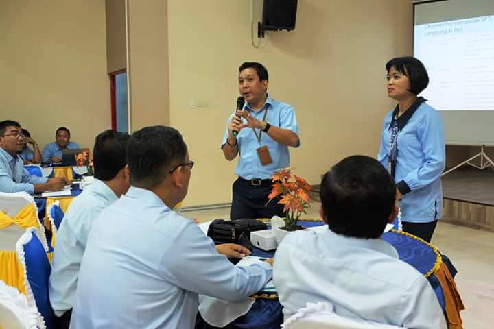 Paparan Materi oleh Nara Sumber Terbaik Humas Sumut II