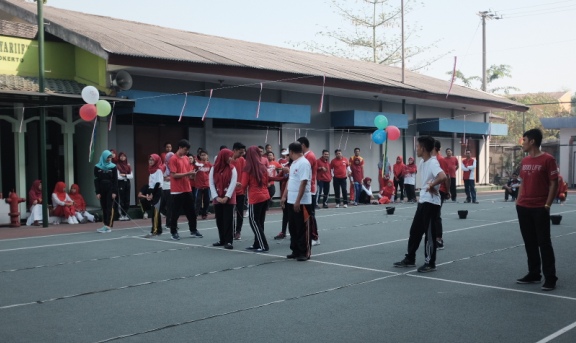 Kemeriahan perayaan Hari Kemerdekaan di KPP Pratama Mojokerto