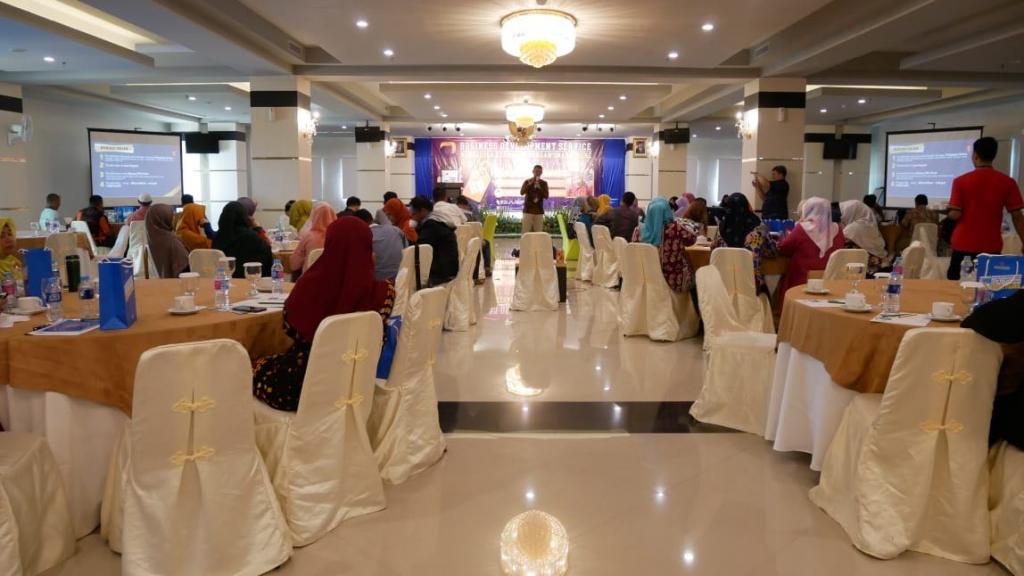 Kurang lebih empat puluh pelaku UKM ikut serta dalam kegiatan BDS 2018 KPP Pratama Tanjung Pinang.