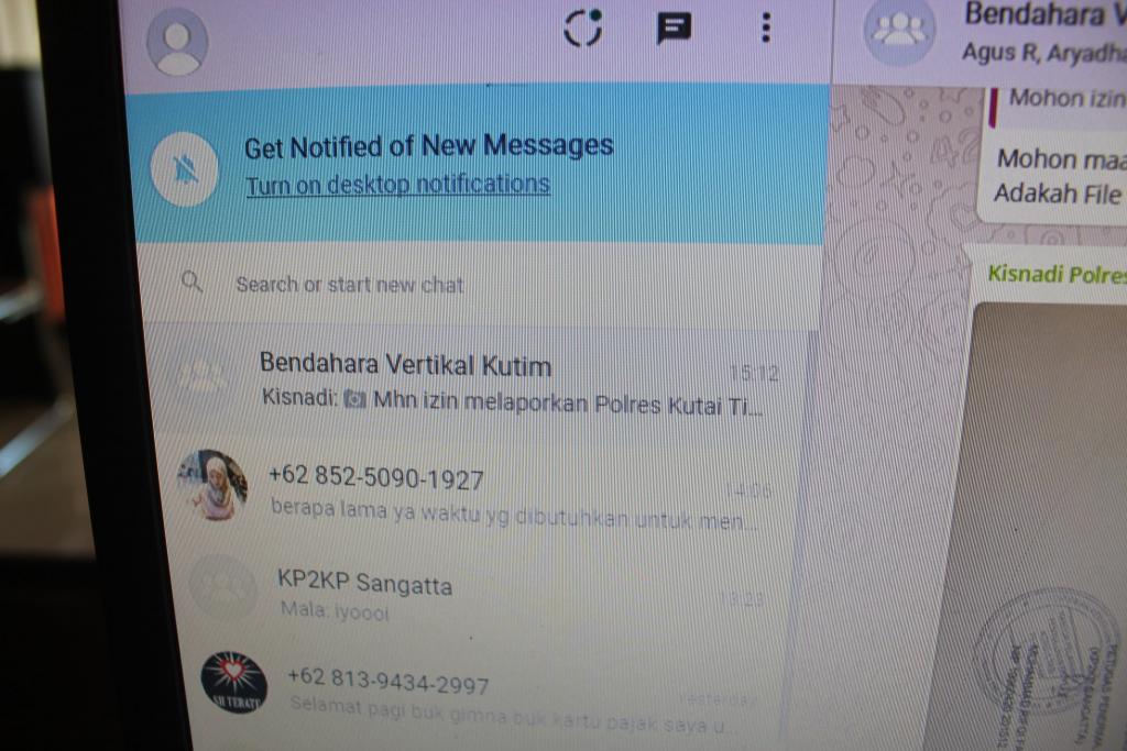 Salah satu group bendahara