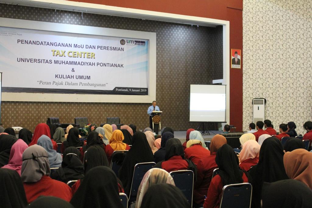 Sambutan Kepala Kanwil DJP Kalimantan Barat