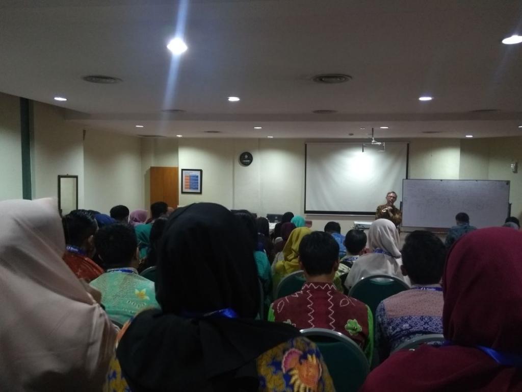 Suasana saat Kapusdiklat memberikan ceramah