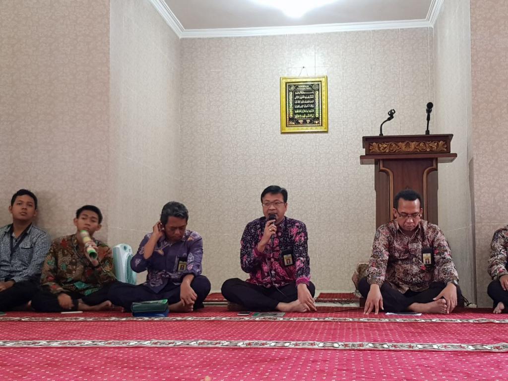 Sambutan Kepala KPP Pratama Pamekasan, Teddy Harianto.