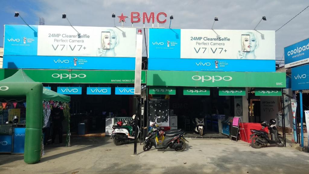 CV BMC jika dilihat dari depan