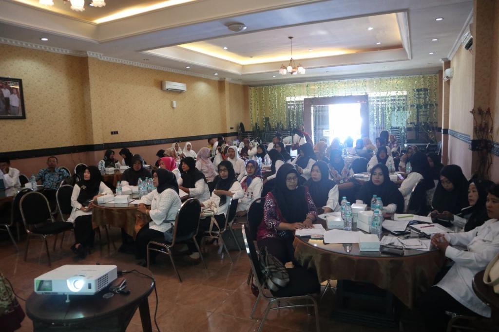 Suasana Auditorium HK Restaurant yang tampak dipenuhi oleh peserta.