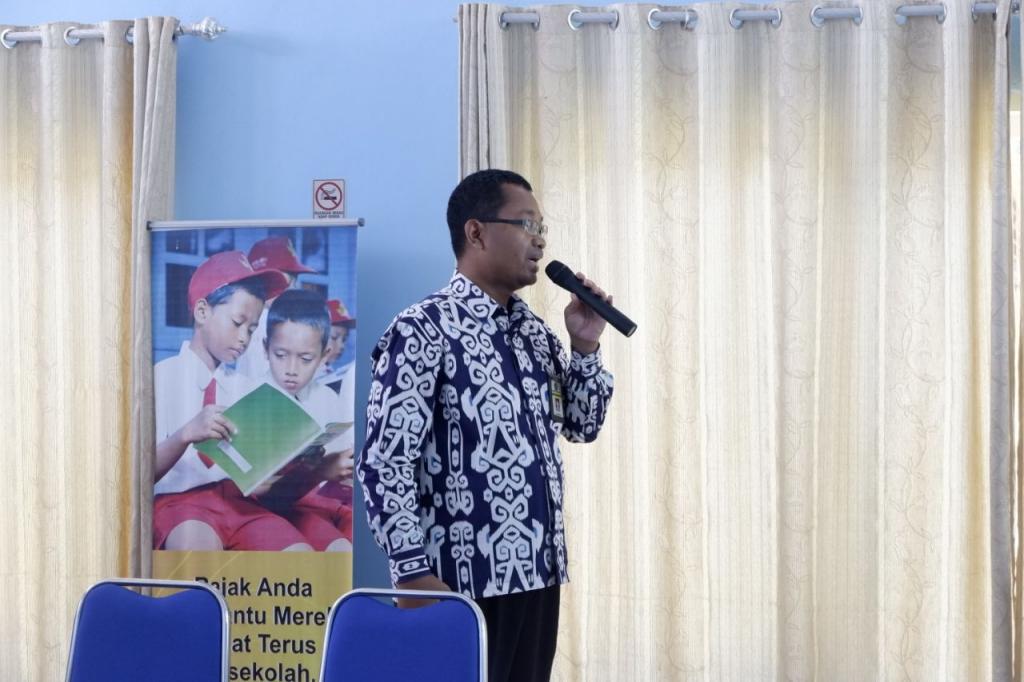 Kepala KP2KP Banggai membuka acara