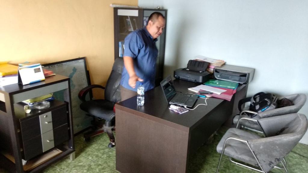 Ruang kerja sementara PT Sinar Buana Kontruksi