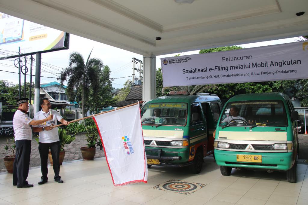 Pelepasan Sosialisasi e-Filing melalui Angkutan Umum