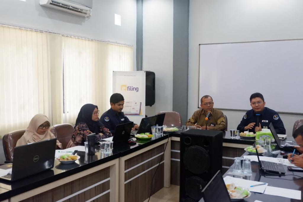 Peserta Sosialisasi Pengisian SPT Tahunan Orang Pribadi melalui e-filing