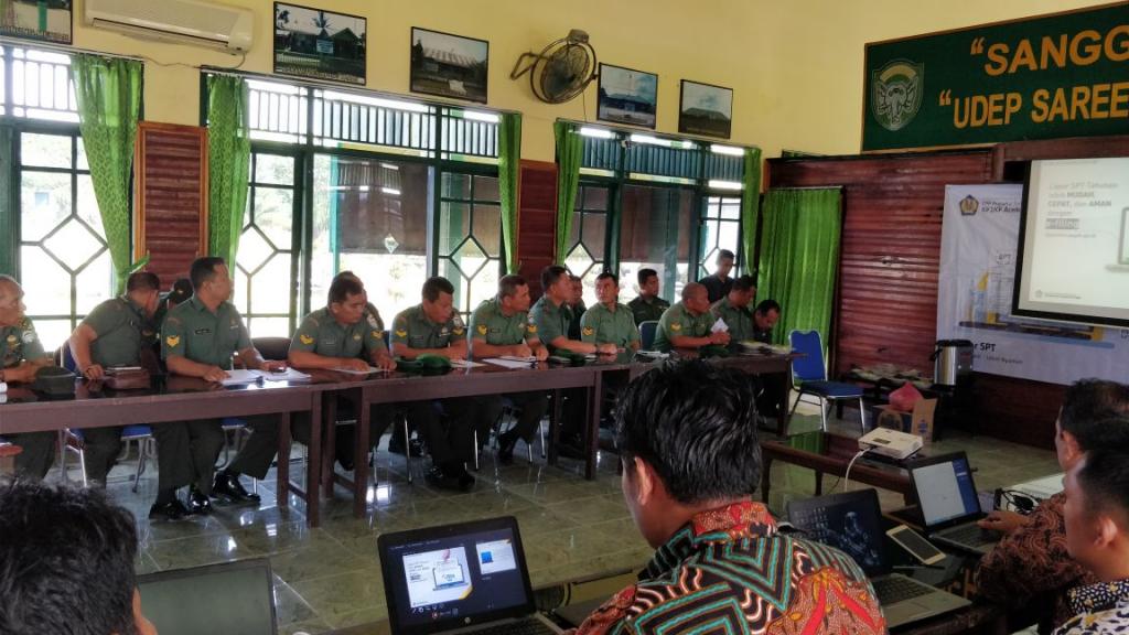 Materi Disampaikan oleh Pelaksana KP2KP Aceh Singkil