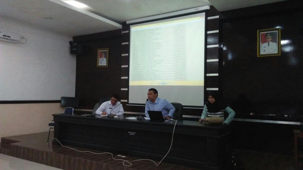 Materi Disampaikan oleh Pelaksana KP2KP Sumenep Dimas Bagus