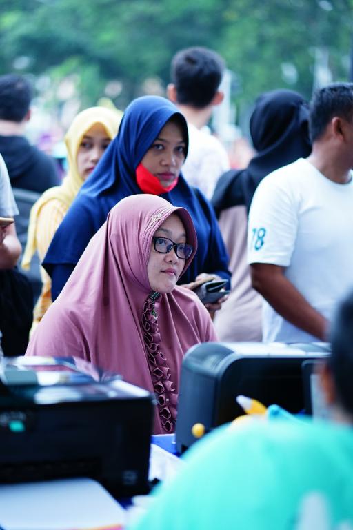 Pojok Pajak Berupa Asistensi E-Filing Diminati Pengunjung