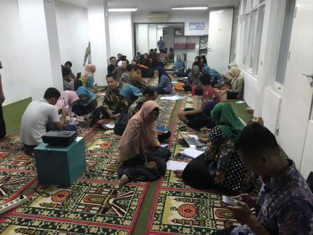 Sosialisasi e-Filing dengan BNI Syariah di Mushola