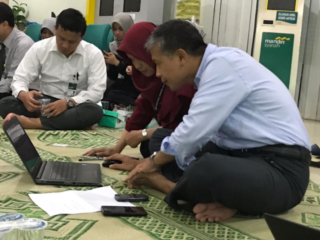 Sosialisasi e-Filing dengan Bank Mandiri Syariah