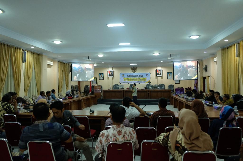 Suasa Penyuluhan di Ruang Rapat DRPD Enrekang