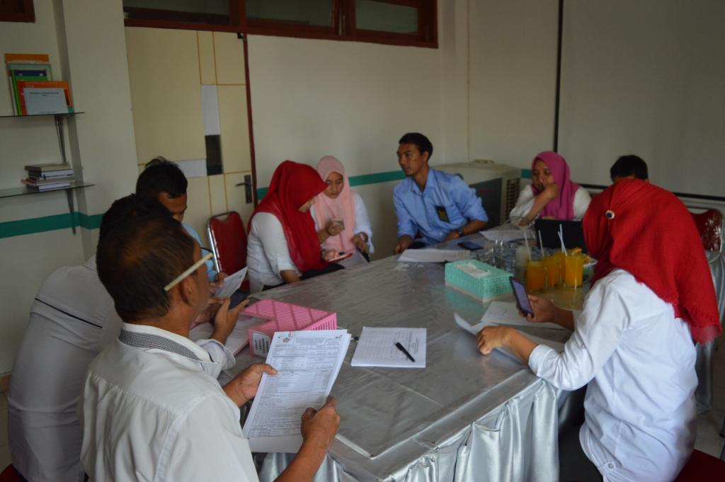 Suasana asistensi e-Filing ASN Dinas Kesehatan Kota Gorontalo