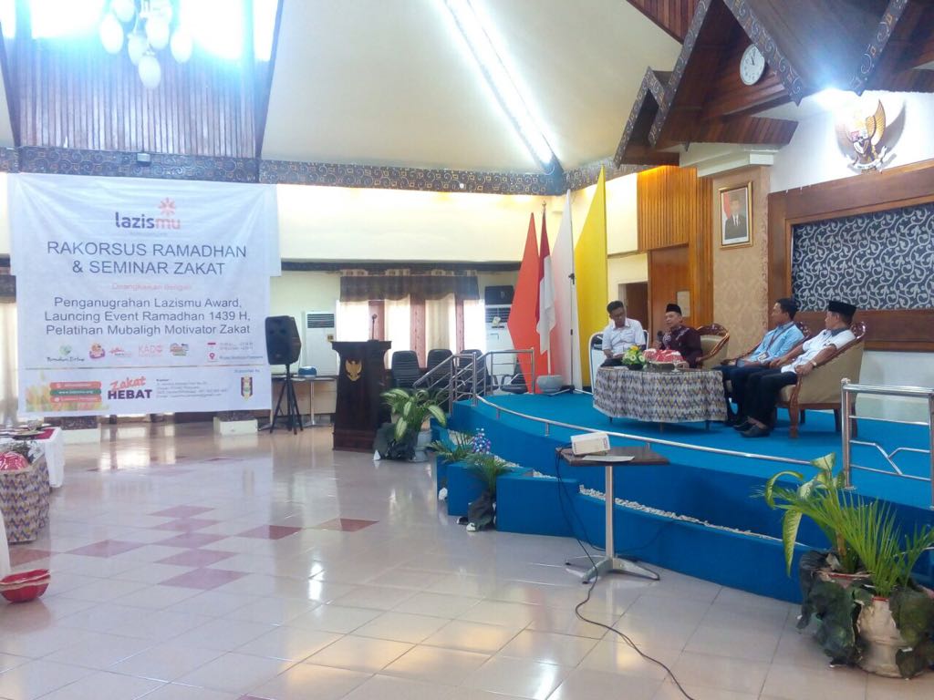 Rakorsus Ramadhan 1439 H dan Seminar Zakat oleh Lazismu Parepare