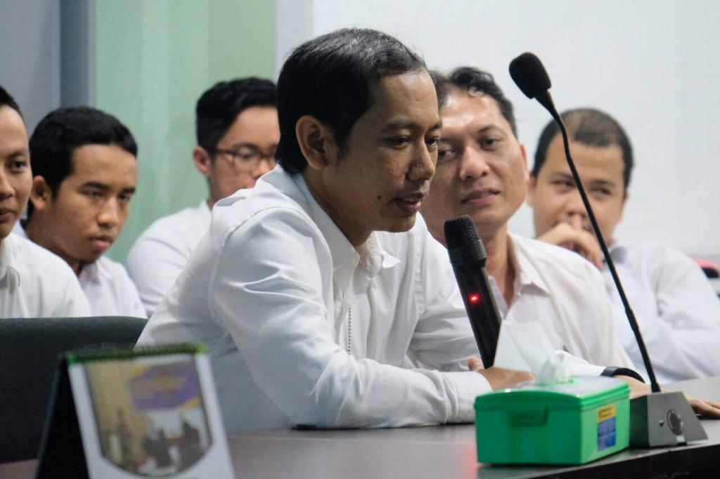 Pak Yudha memberikan kesan pesannya saat pertama kali sampai di Tarakan