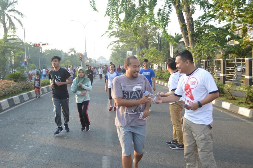 Pegawai KPP Karawang Utara menjelaskan peraturan PP 23 Tahun 2018