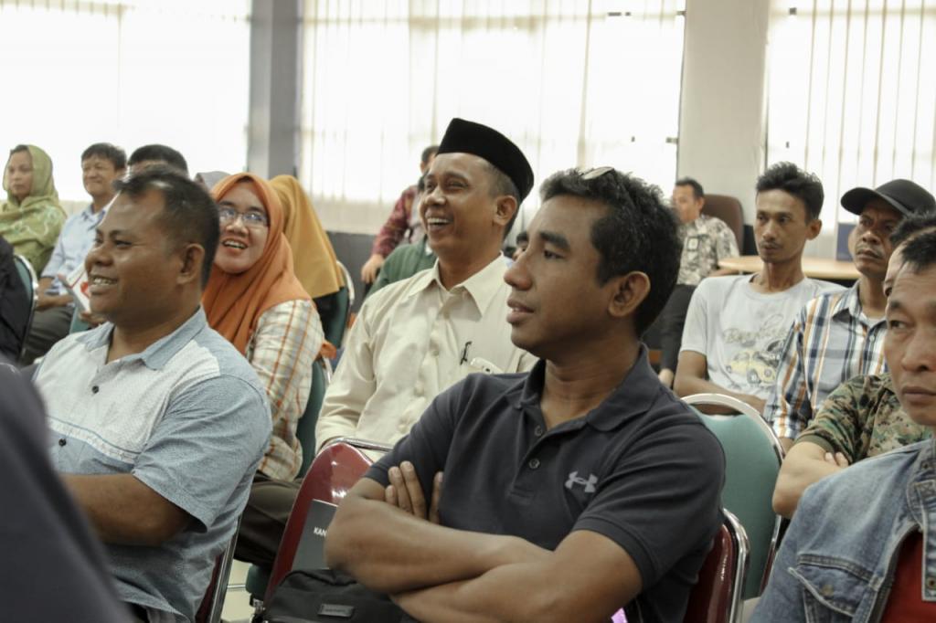 Suasana acara Edukasi dan Dialog PPh Final UMKM 0.5%