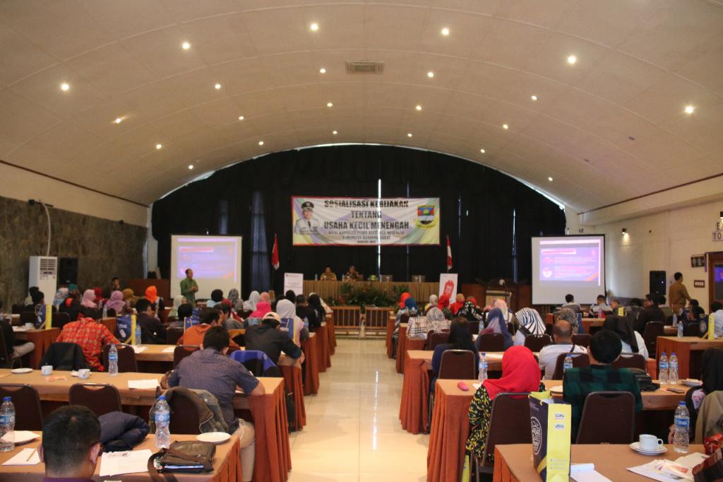 Kegiatan Sosialisasi PP 23 Tahun 2018 yang diselenggarakan KPP Pratama Cimahi dan Pemda Bandung Barat, (Selasa, 21/8)