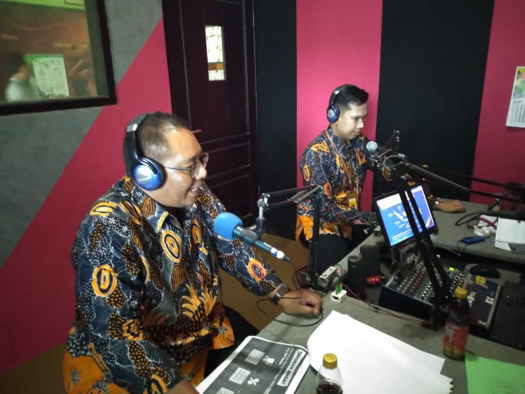 Bertindak selaku narasumeber adalah Kepala KP2KP, Hario Widodo dan Muhammad Yusuf selaku Pelaksana KP2KP Sumenep