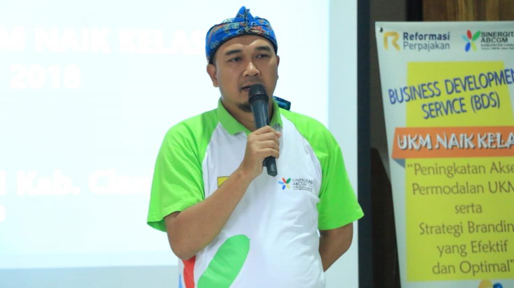 Dalam sambutannya, Kepala Seksi Ekstensifikasi dan Penyuluhan, Kaswandi mengajak kepada seluruh pelaku UMKM Kabupaten Cianjur yang telah “naik kelas” dan diapresiasi oleh pemerintah ini untuk senantiasa menjalankan kewajiban perpajakan.