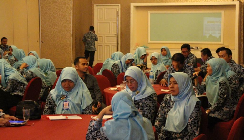 Audiens acara sosialisasi