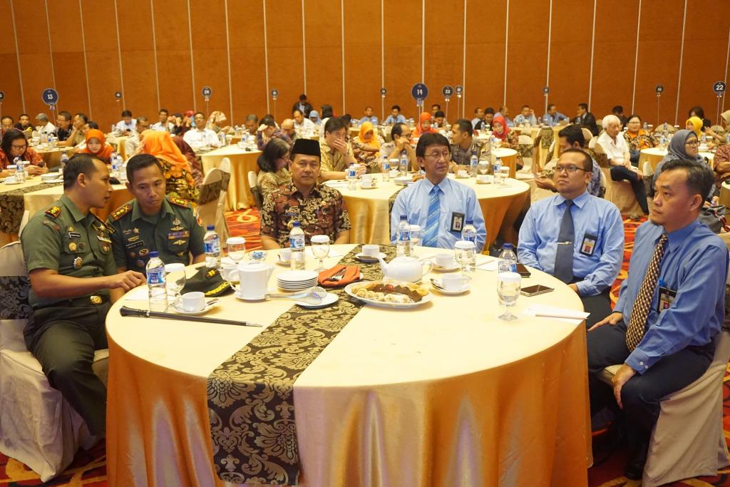 Wakil Bupati Sukoharjo Purwadi (ketiga dari kiri) hadiri acara tersebut