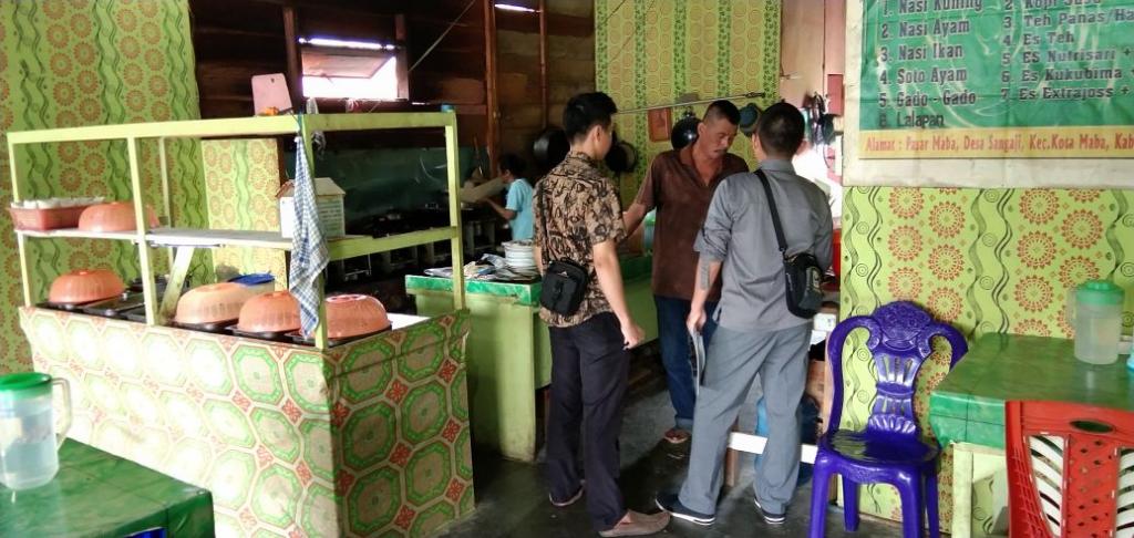 Kampanye PP 23/2018 langsung ke Pelaku Usaha UMKM Pengusaha Warung Makan di Kota Maba