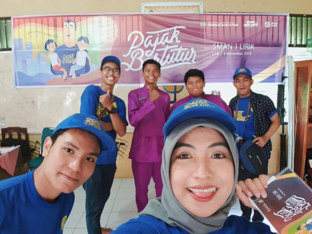 KPP Pratama Rengat Mendapatkan Persembahan Kreasi RAP dan Beatbox.