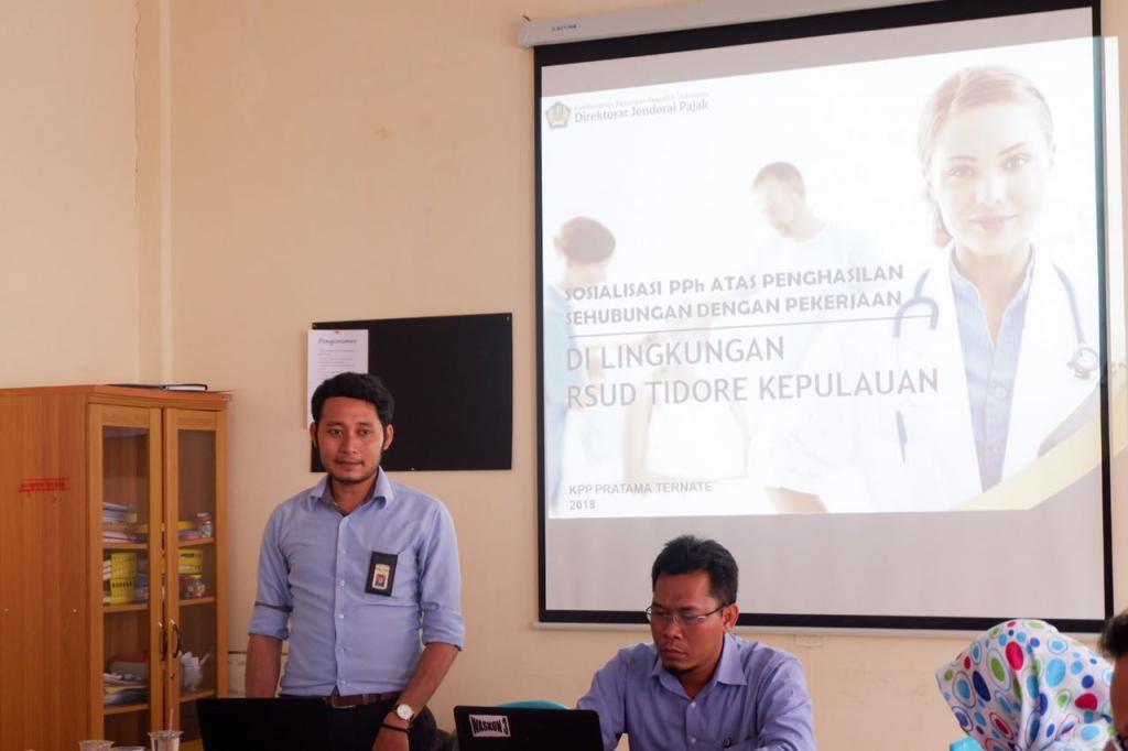 Pemaparan perpajakan oleh nara sumber