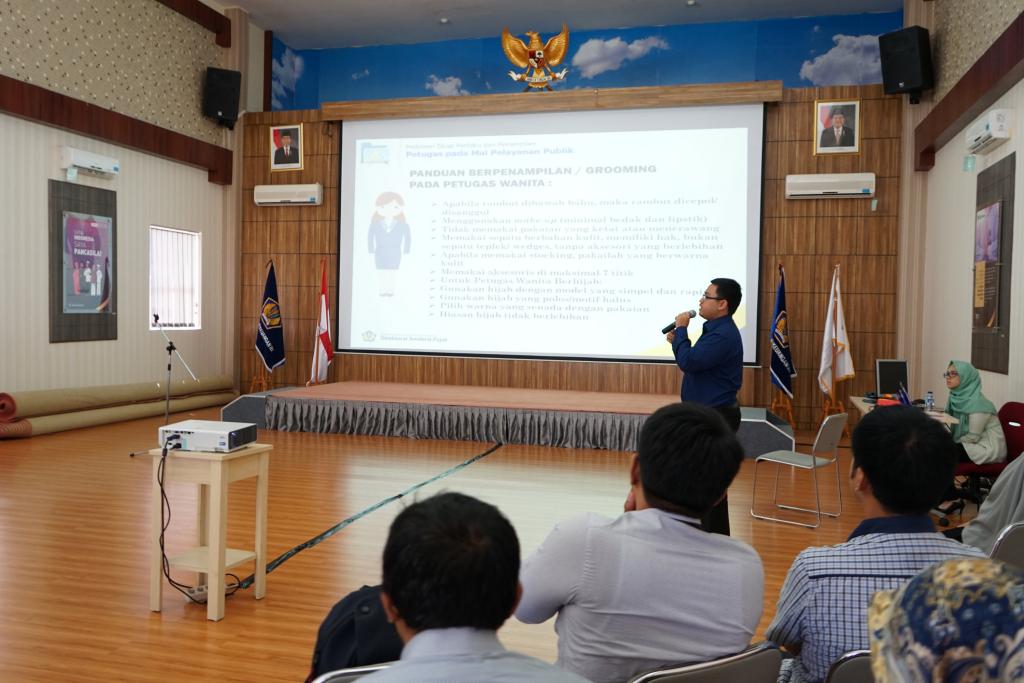 Pengisian materi dari Direktorat P2Humas