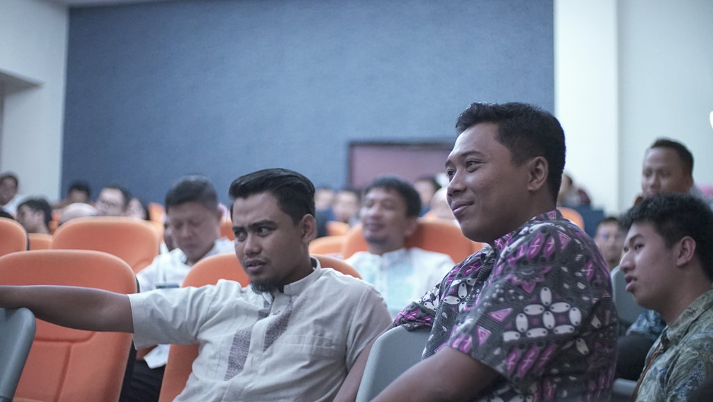 Antusias Audience selama Talk Show