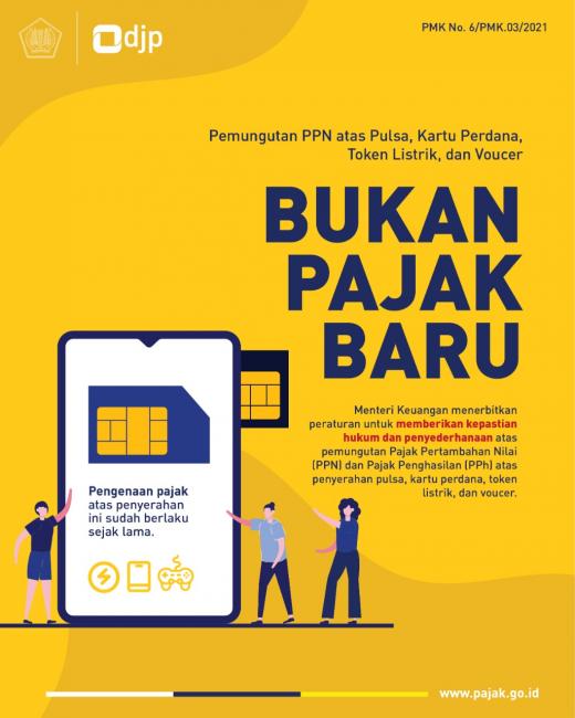 Ada Apa Dengan Pajak Pulsa Kartu Perdana Token Dan Voucer Direktorat Jenderal Pajak