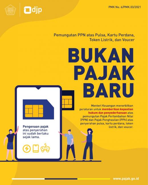 Ada Apa Dengan Pajak Pulsa Kartu Perdana Token Dan Voucer Direktorat Jenderal Pajak