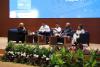 Dialog Perpajakan bersama Dirjen Pajak, akademisi (Dosen UI), praktisi (Founder DDTC), dan perwakilan pelaku (Ketua APINDO)