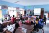 Suasana kegiatan sosialisasi pajak MGMP Ekonomi dan PPKn Keerom-Jayapura