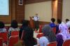 Kasi Penagihan KPP Karanganyar, Sedang memaparkan Edukasi Pemblokiran Wajib Pajak