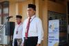 Aporen Siregar sebagai Inspektur Upacara