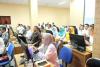 Peserta asistensi memperhatikan penjelasan dari narasumber mengenai e-SPT Masa PPh Pasal 21.