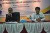 Kepala Seksi Pelayanan KPP Madya Batam Hernu Probo Santoso mewakili kepala kantor membuka kegiatan sosialisasi