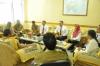 Kepala KPP Kayuagung didampingi Kasi Ekstensifikasi menghadap Bupati.