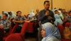 Pemateri menyampaikan materi sosialisasi perpajakan